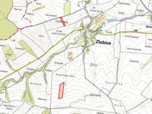 Prodej pole, Zlobice, 38076 m2