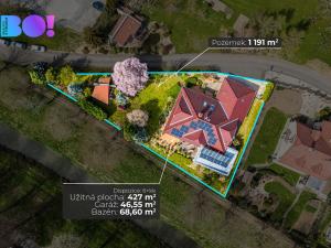 Prodej rodinného domu, Horní Moštěnice, Nábřežní, 427 m2