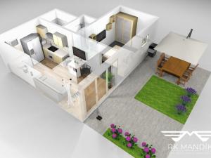 Pronájem rodinného domu, Praha - Bohnice, Bohnická, 36 m2