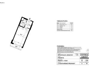 Pronájem bytu 1+kk, Praha - Háje, Výstavní, 33 m2
