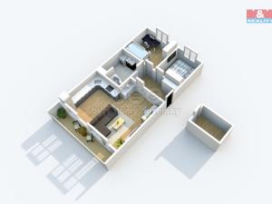 Prodej bytu 3+kk, Litoměřice, Kollárova, 56 m2