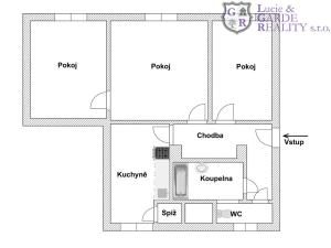 Prodej bytu 3+1, České Budějovice, Jeremiášova, 64 m2