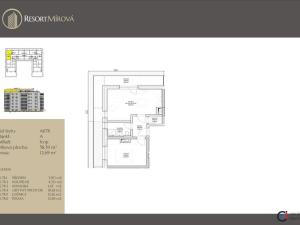 Prodej bytu 2+kk, Rychnov nad Kněžnou, Mírová, 58 m2
