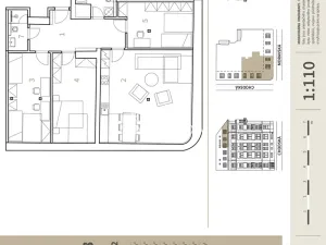 Prodej bytu 4+kk, Praha - Vinohrady, Moravská, 114 m2