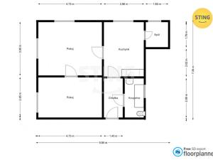 Prodej bytu 2+1, Suchdol nad Odrou, Malá strana, 57 m2