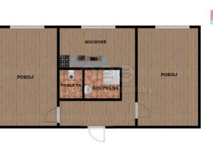 Prodej bytu 2+1, Kraslice, Pohraniční stráže, 62 m2