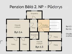 Prodej bytu 3+kk, Malonty, 95 m2