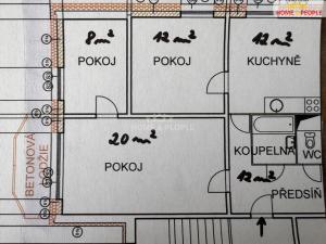 Prodej bytu 3+1, Prachatice - Prachatice II, Národní, 64 m2