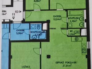 Prodej bytu 4+kk, Pardubice, 93 m2