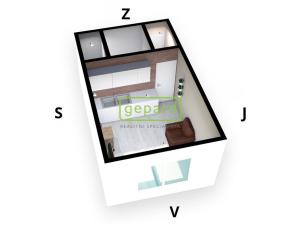 Pronájem bytu 1+kk, Chodov, Jiráskova, 19 m2