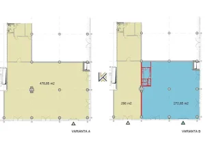 Pronájem obchodního prostoru, Praha - Stodůlky, Siemensova, 478 m2