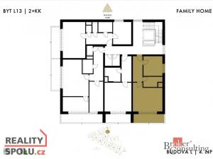 Prodej bytu 2+kk, Plzeň - Jižní Předměstí, Měděná, 62 m2
