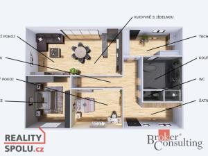 Prodej rodinného domu, Tišnov - Hajánky, 92 m2