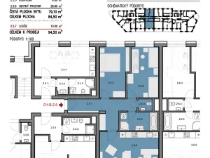 Prodej bytu 3+kk, Šlapanice, 95 m2