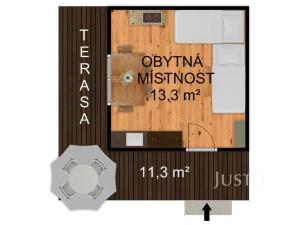 Prodej chaty, Písek - Budějovické Předměstí, 18 m2