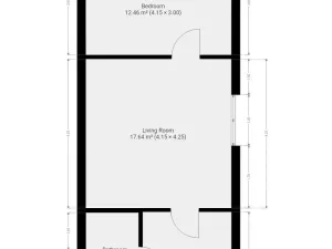 Pronájem bytu 2+kk, Praha - Kyje, Za černým mostem, 42 m2