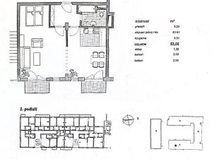 Pronájem bytu 1+kk, Praha - Michle, Elektrárenská, 54 m2