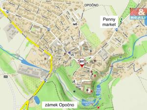 Pronájem bytu 2+kk, Opočno, Baštecká, 50 m2