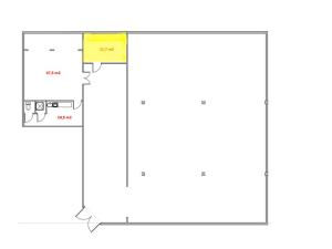 Pronájem výrobních prostor, Brno - Lesná, Loosova, 12 m2