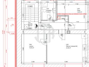 Pronájem bytu 3+kk, Staré Hodějovice, Hodějovická, 57 m2