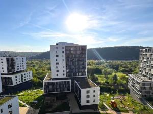 Pronájem bytu 1+kk, Praha - Modřany, Mezi vodami, 31 m2