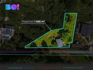 Prodej pozemku pro bydlení, Ostrava, Obecní, 1055 m2