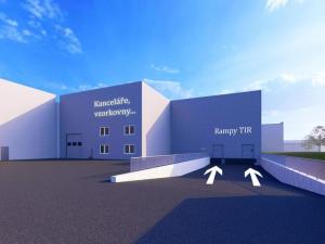 Pronájem skladu, Hýskov, Na Břasích, 1000 m2