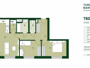 Prodej bytu 3+kk, Praha - Hlubočepy, Silurská, 76 m2