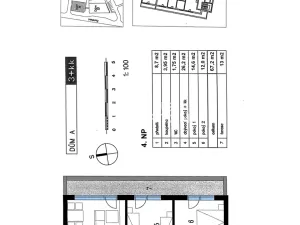 Prodej bytu 3+kk, Praha - Kbely, Martinická, 80 m2
