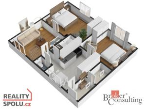 Prodej rodinného domu, Rudná, Nerudova, 96 m2