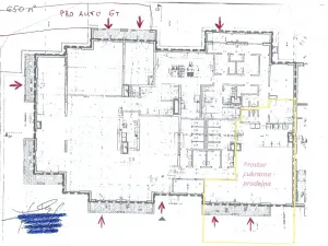 Pronájem obchodního prostoru, Praha - Zličín, Sazovická, 649 m2