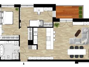 Prodej bytu 3+kk, Praha - Hrdlořezy, 78 m2