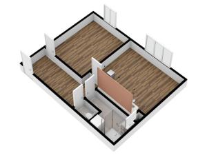 Pronájem bytu 2+kk, Praha - Žižkov, Jeseniova, 50 m2