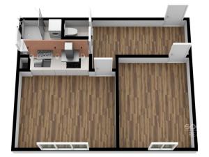 Pronájem bytu 2+kk, Praha - Žižkov, Jeseniova, 50 m2