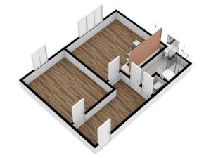 Pronájem bytu 2+kk, Praha - Žižkov, Jeseniova, 50 m2
