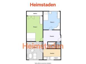Pronájem bytu 3+1, Havířov - Město, nám. Republiky, 68 m2