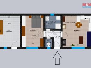 Prodej chalupy, Kostelec u Heřmanova Městce, 50 m2