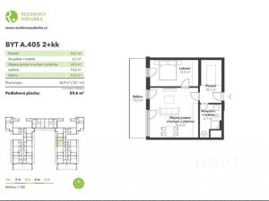 Prodej bytu 2+kk, České Budějovice - České Budějovice 2, O. Nedbala, 59 m2