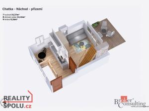 Prodej chaty, Náchod, Vodárenská, 24 m2