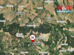 Pronájem bytu 2+1, Skuteč, Sládkova, 52 m2