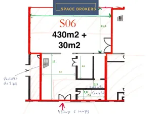 Pronájem skladu, Praha - Ruzyně, U Prioru, 460 m2