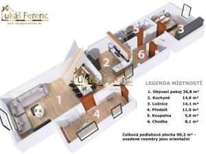 Prodej rodinného domu, Hrobce - Rohatce, Na Kopečku, 180 m2