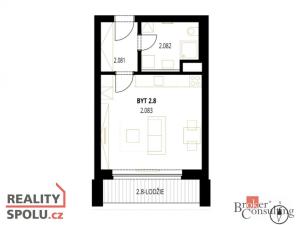 Pronájem bytu 1+kk, Plzeň - Jižní Předměstí, Měděná, 38 m2