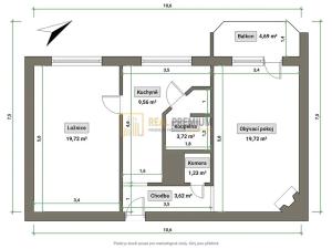 Prodej bytu 2+1, Veselí nad Moravou, Hutník, 60 m2