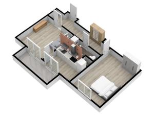 Pronájem bytu 2+1, Praha - Braník, Žalmanova, 50 m2