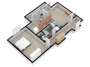 Pronájem bytu 2+1, Praha - Braník, Žalmanova, 50 m2