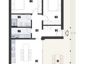 Prodej ubytování, Strachotín, Šakvická, 91 m2