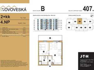 Prodej bytu 2+kk, Teplice, Novoveská, 63 m2