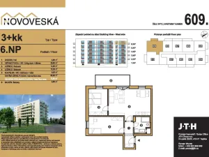 Prodej bytu 3+kk, Teplice, Novoveská, 83 m2