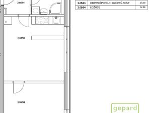 Pronájem bytu 2+kk, Mníšek pod Brdy, Pražská, 44 m2